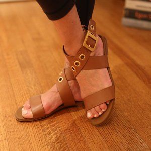 Christian Dior Brown Leather Sandles